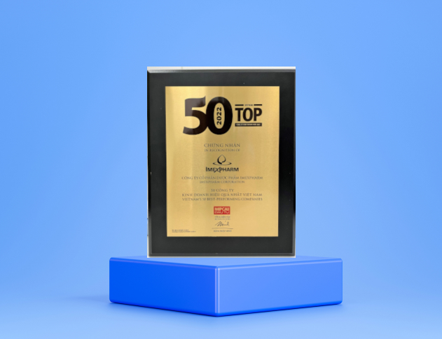 Top 50 Công ty niêm yết kinh doanh hiệu quả nhất Việt Nam - Giải thưởng này được trao tặng bởi Báo Nhịp cầu đầu tư.