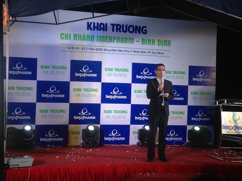 Imexpharm khai trương chi nhánh bán hàng tại Thành Phố Quy Nhơn – Bình Định