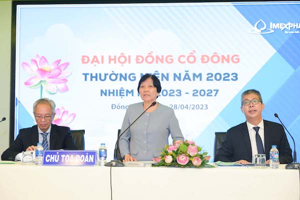 Đại Hội Đồng Cổ Đông Imexpharm 2023-2027