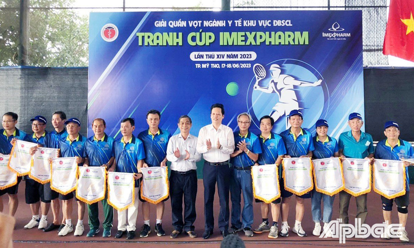 Giải quần vợt ngành Y tế đồng bằng sông Cửu Long - tranh cúp Imexpharm lần thứ XIV năm 2023
