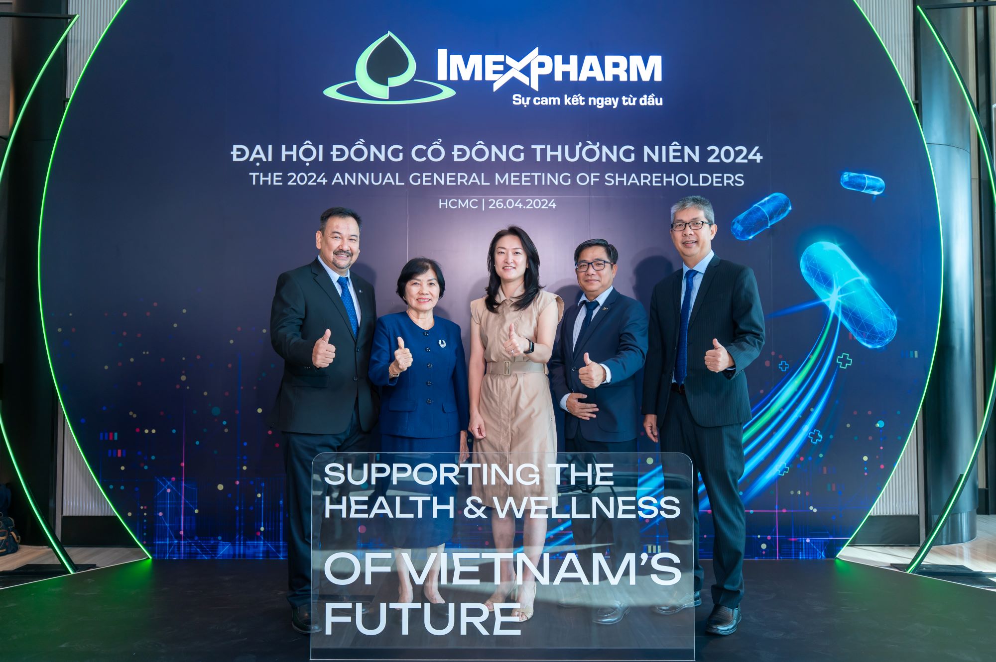 Imexpharm đón tiếp cổ đông, chuyên gia phân tích, và nhà đầu tư tiềm năng tham dự ĐHĐCĐ thường niên 2024