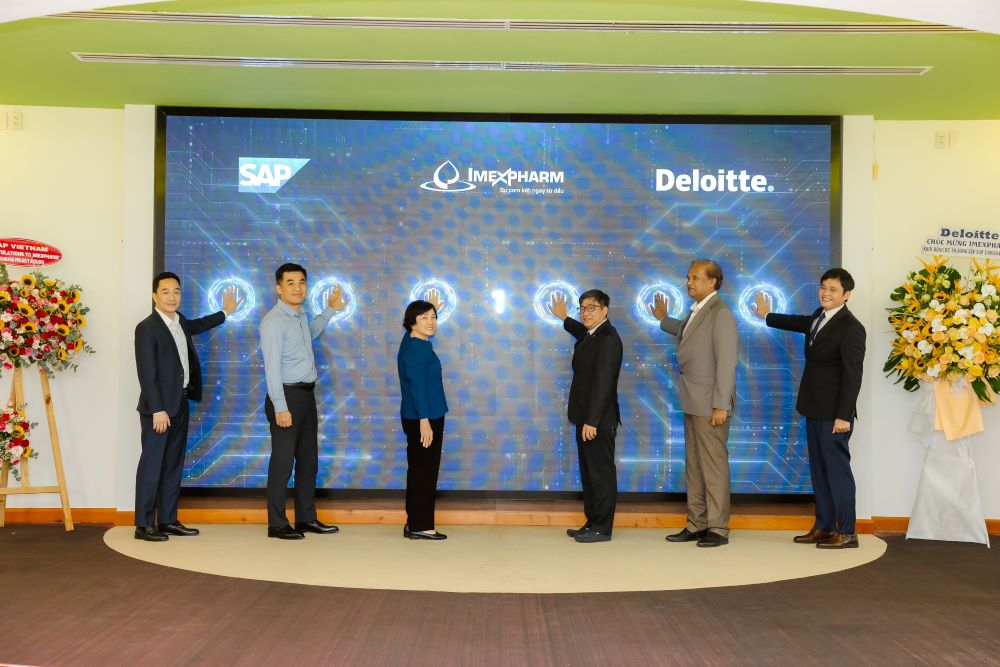Imexpharm và Deloitte Việt Nam khởi động dự án nâng cấp hệ thống SAP ECC lên SAP S/4HANA và triển khai áp dụng IFRS