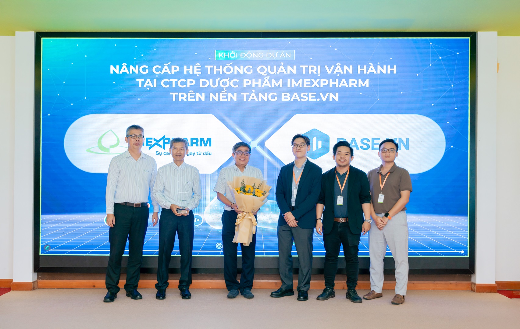 Imexpharm hợp tác với Base.vn nhằm đẩy mạnh chuyển đổi số cho vận hành thông minh