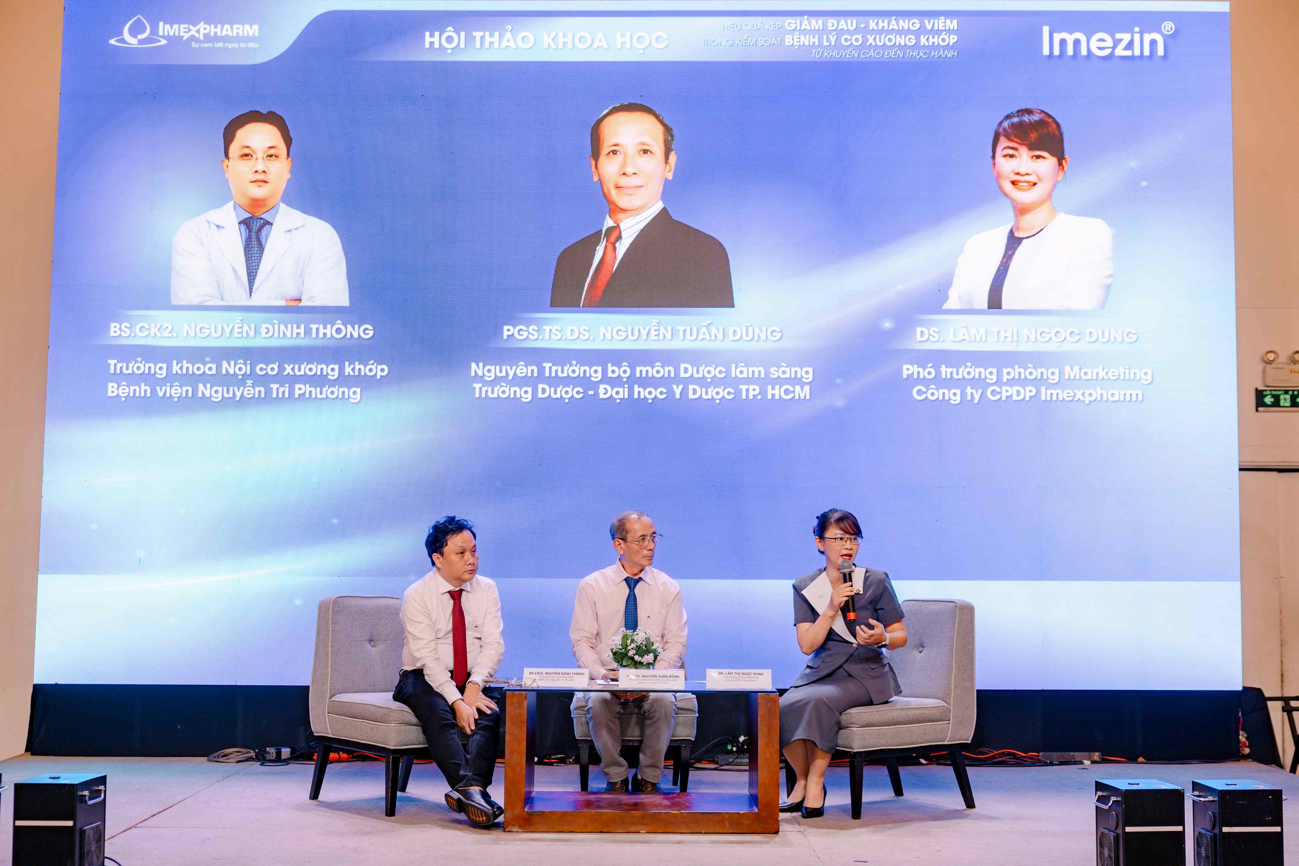 Imexpharm tổ chức hội thảo khoa học, giới thiệu giải pháp điều trị bệnh cơ xương khớp