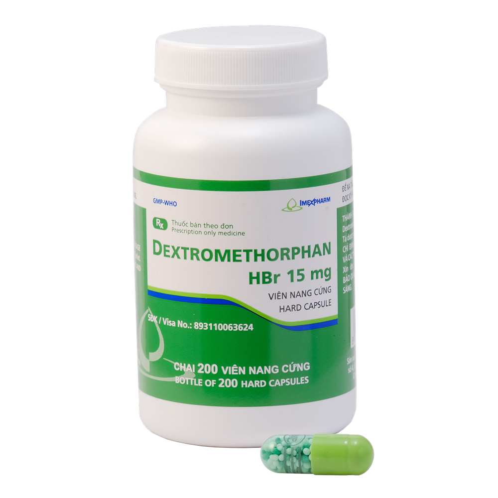 Dextromethorphan HBr 15mg