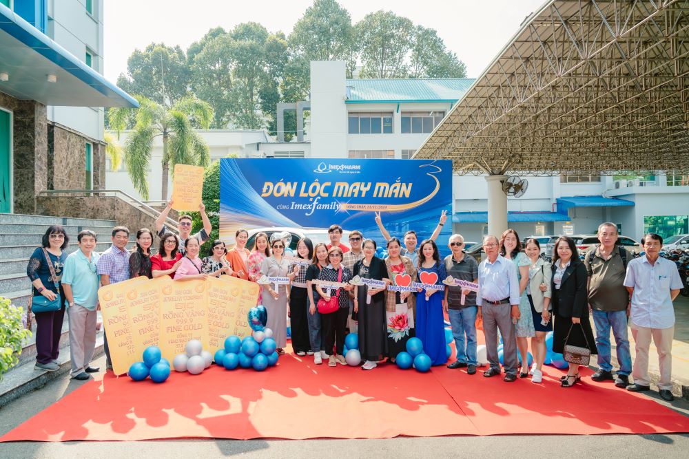 Toàn cảnh lễ trao giải chương trình Đón lộc may mắn ImexFamily 2024