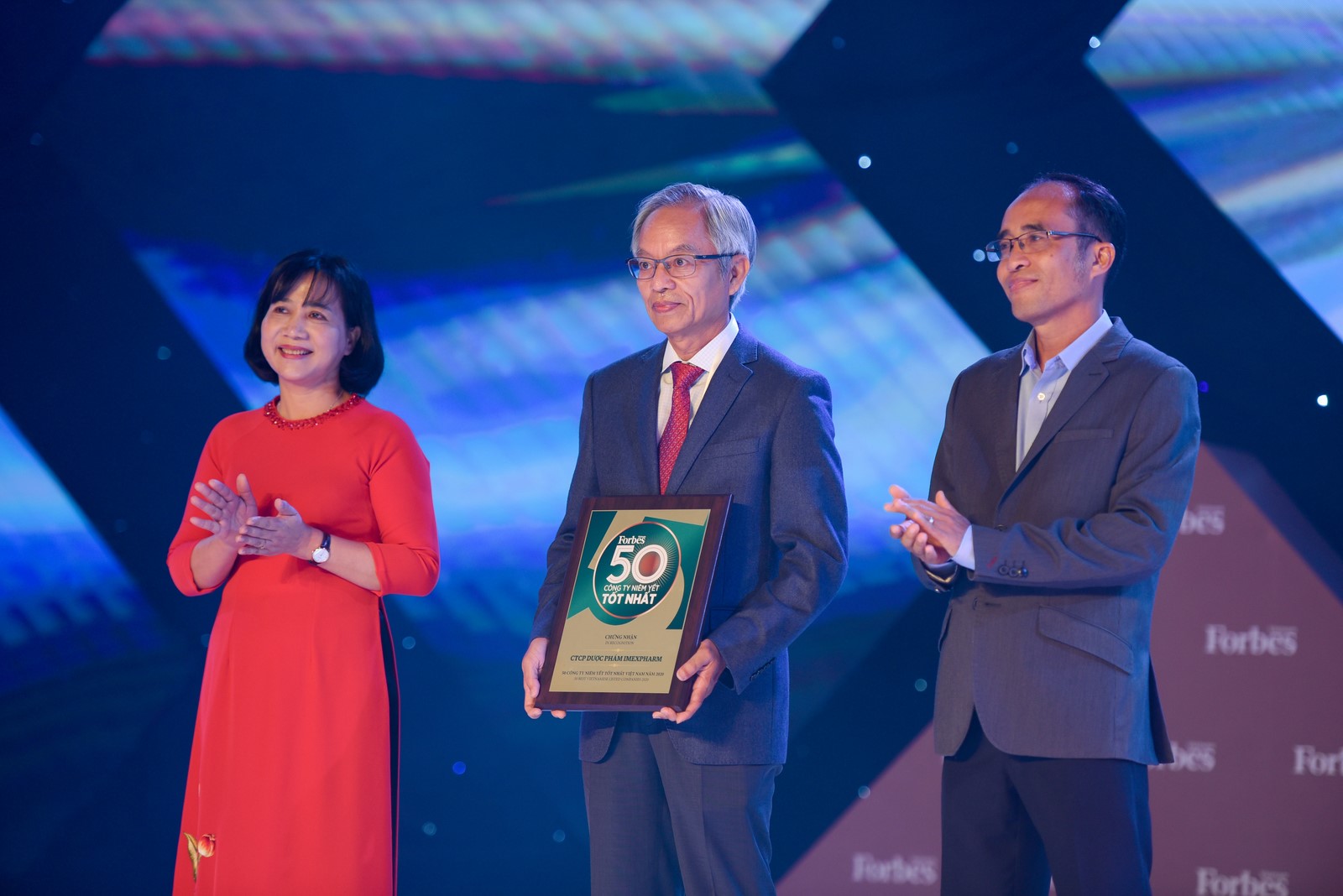 Imexpharm vinh dự nhận giải thưởng từ Forbes Việt Nam