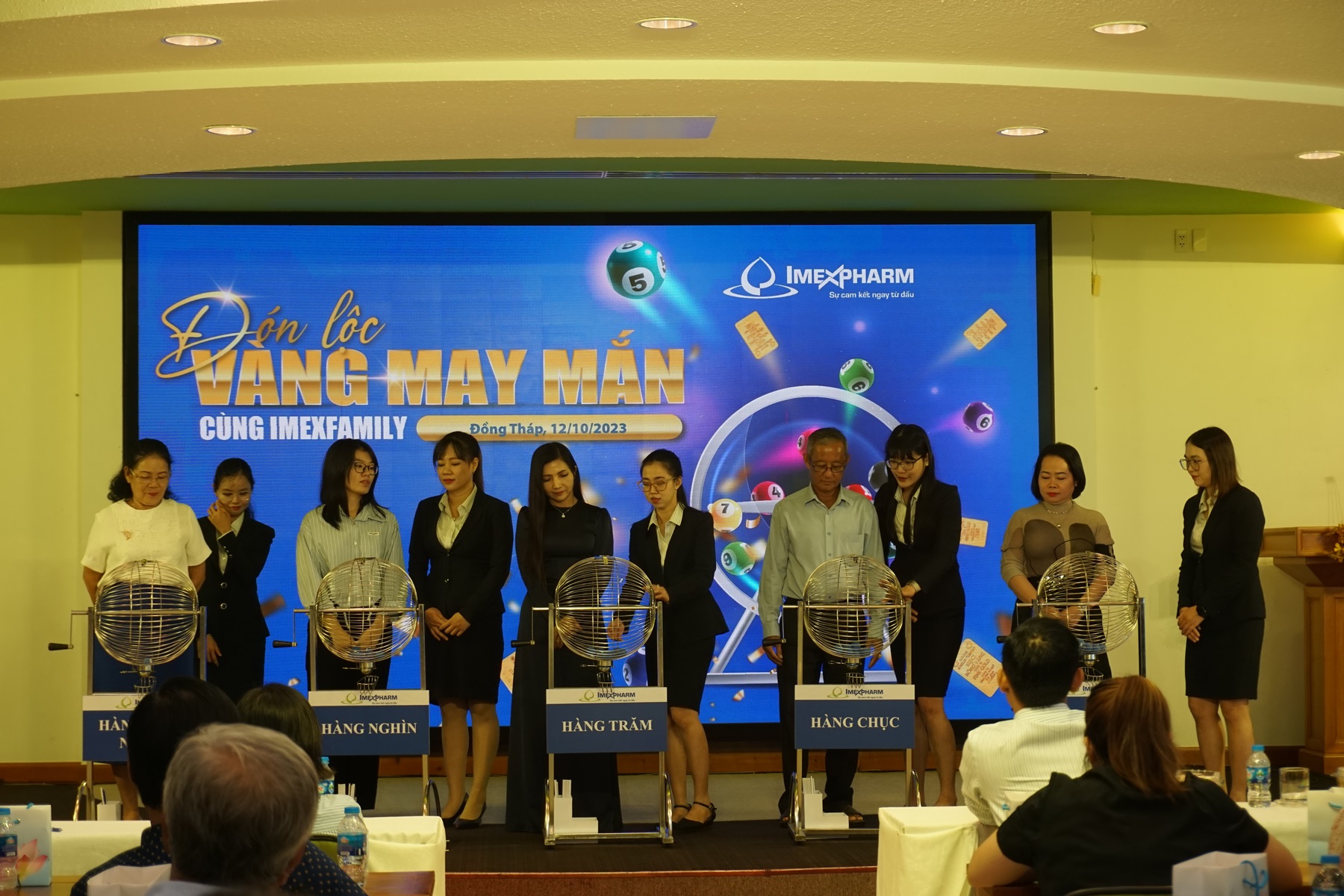 lễ trao giải Đón lộc vàng may mắn cùng Imexfamily