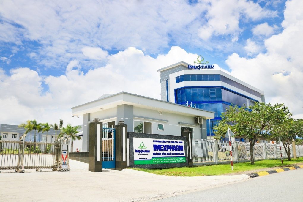 Khu sản xuất đạt tiêu chuẩn nhà máy dược EU-GMP của Imexpharm với thiết kế tối ưu và thân thiện môi trường