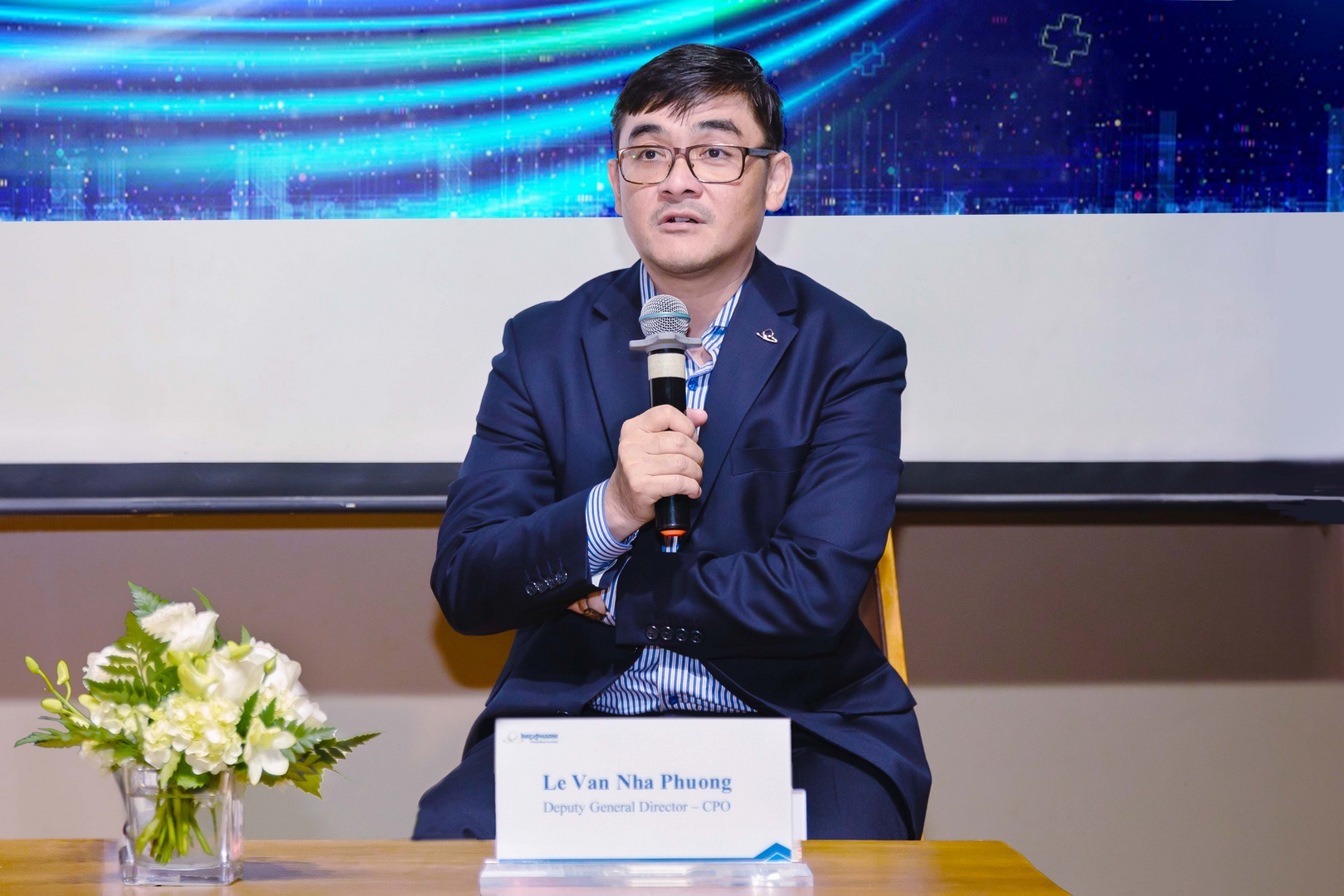 Ông Lê Văn Nhã Phương phát biểu tại Hội nghị 6T2024